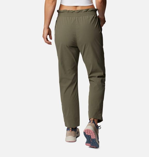 Columbia Uptown Crest Trail Pants Green For Women's NZ25390 New Zealand